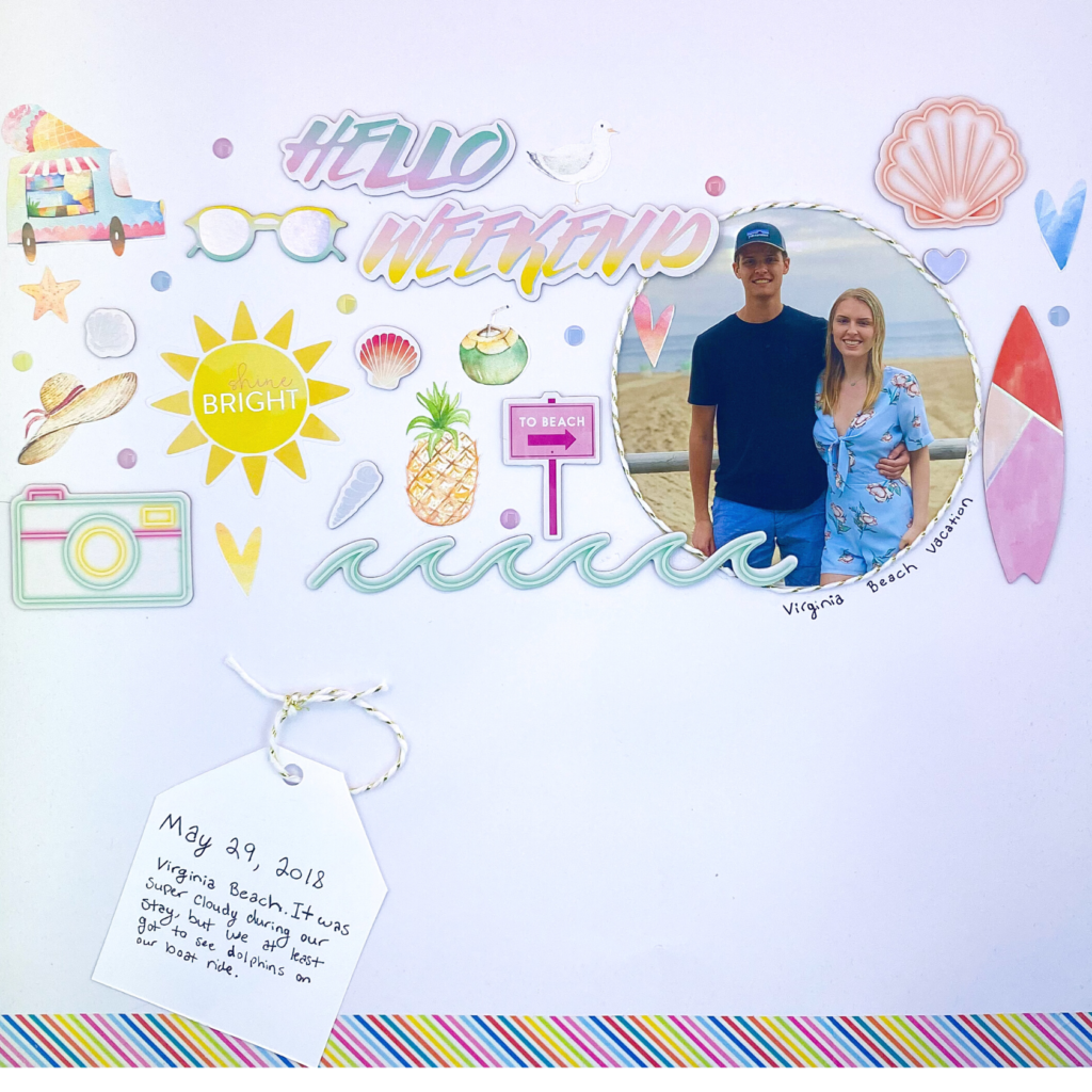 10 fun and simple scrapbook layouts
