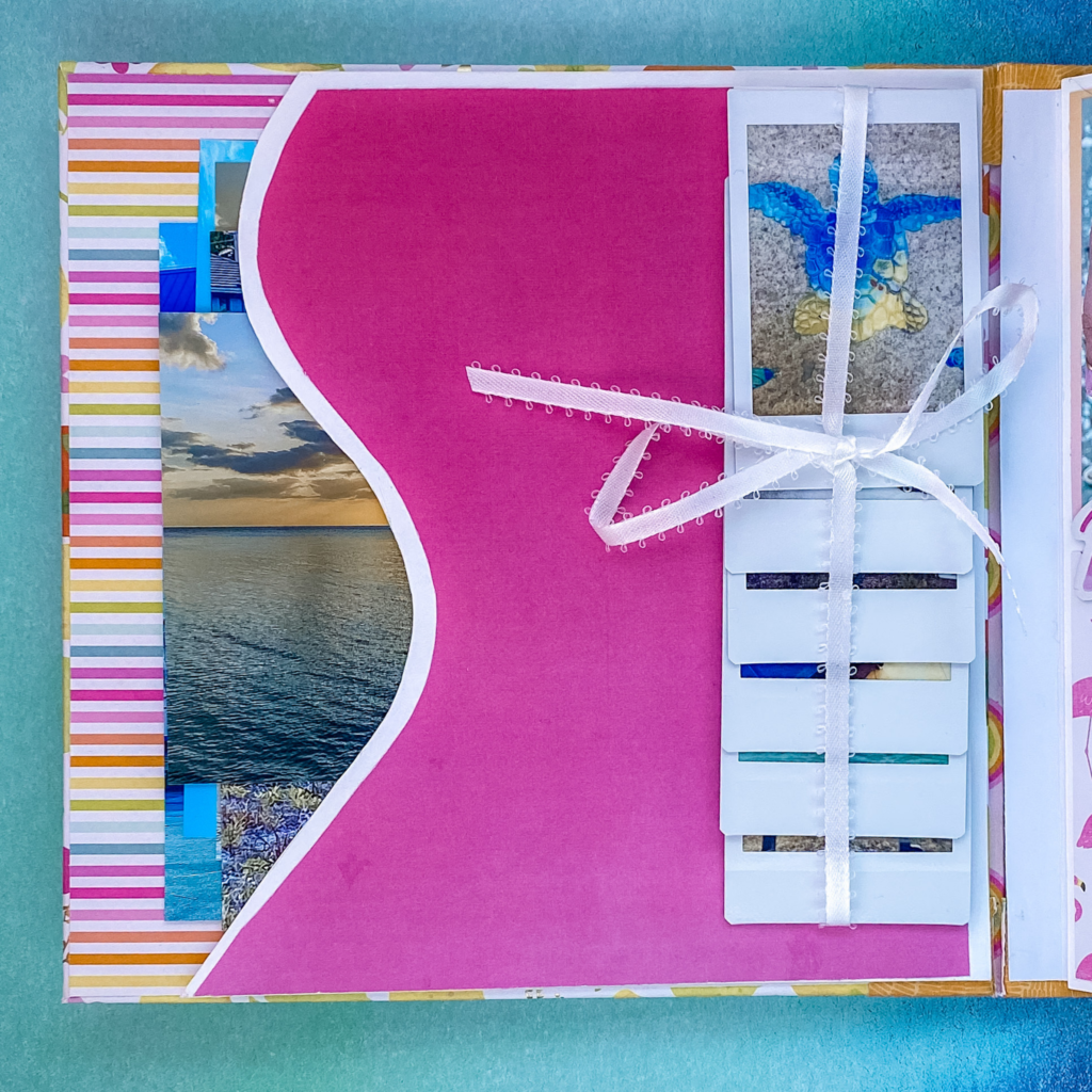 DIY Mini Beach Life Scrapbook Album - Behind the Designs