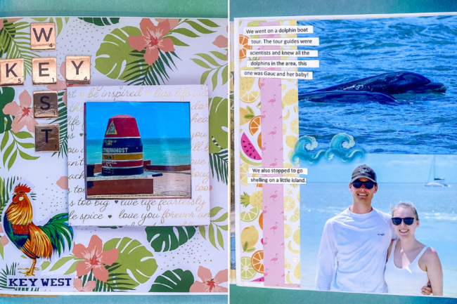How To Make A Mini Album Handmade For Summer Vacation