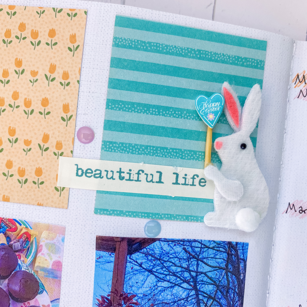 How to Make a Spring Break Scrapbook with Kids
