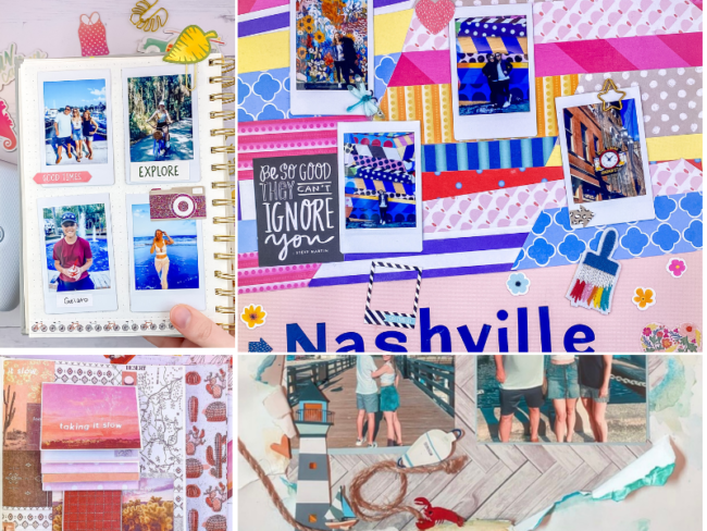 13 Travel Scrapbook Pages You Must Try Immediately