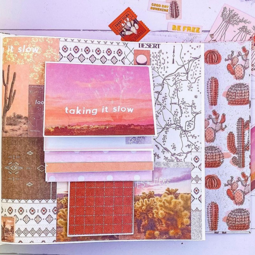 Travel Log Collection by Creative Memories - Scrapbook Layout
