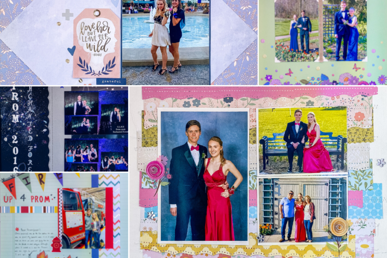 Prom Scrapbook Ideas