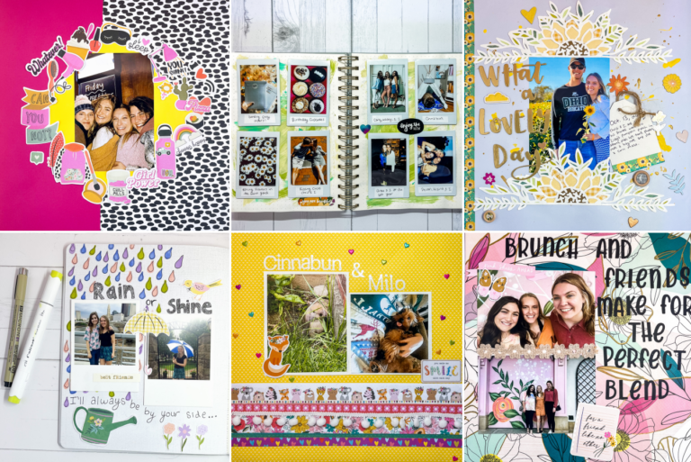 scrapbook ideas for friends