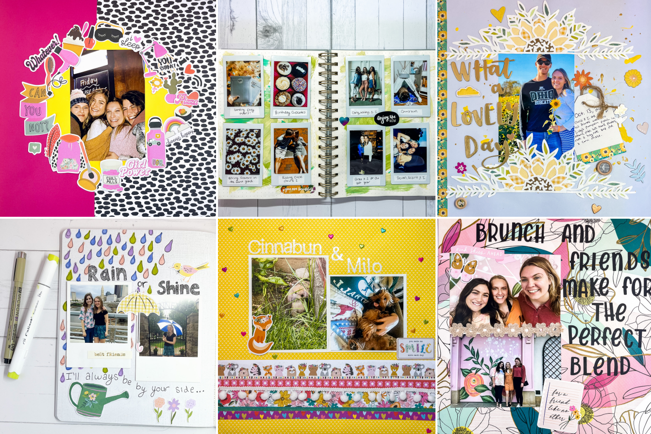 7 Trendy Scrapbook Ideas For Friends That Will Make You Smile