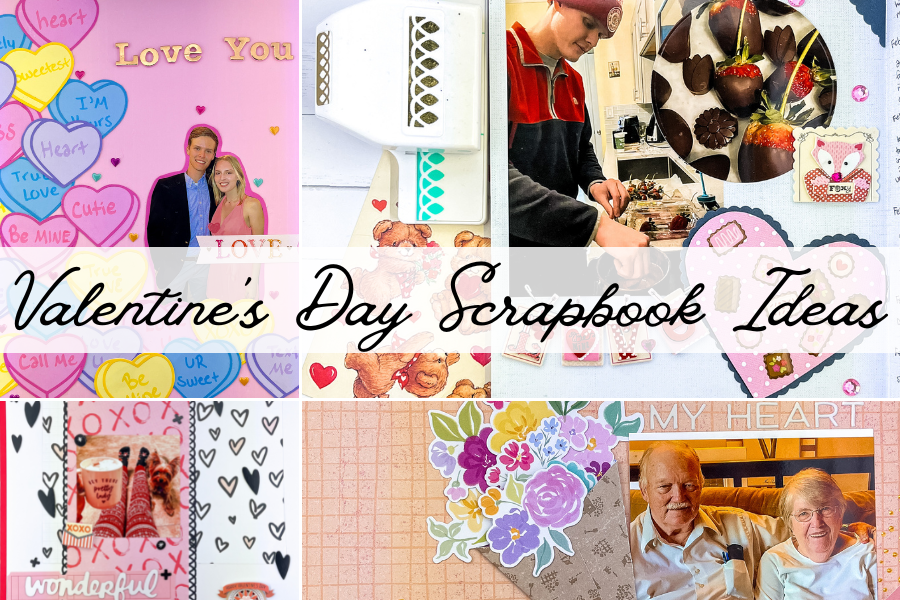Valentine's Day Scrapbook Ideas