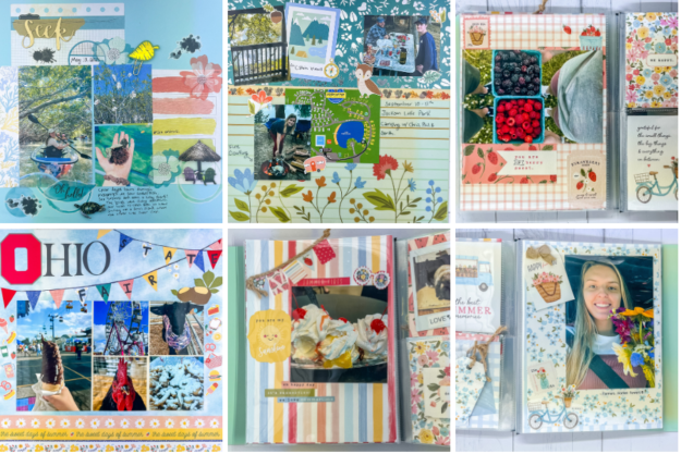 12 Aesthetic Summer Scrapbook Ideas For Family And Friends