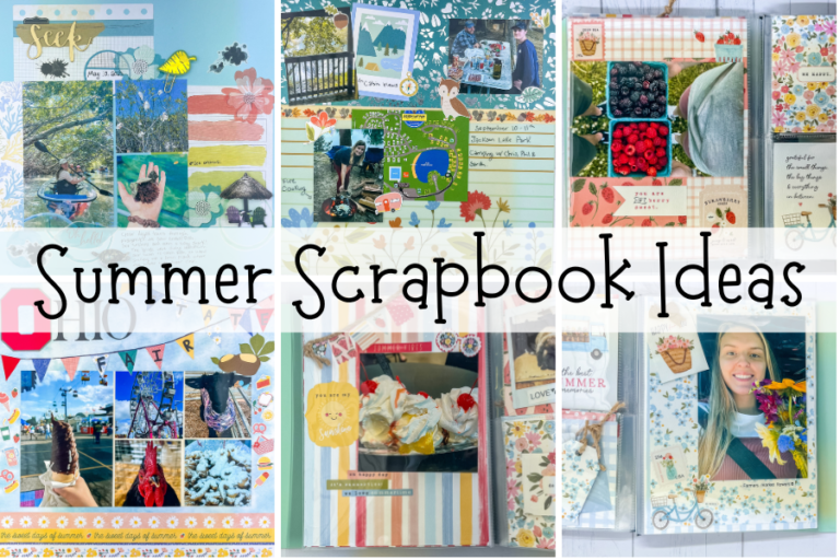 12 Aesthetic Summer Scrapbook Ideas For Family And Friends