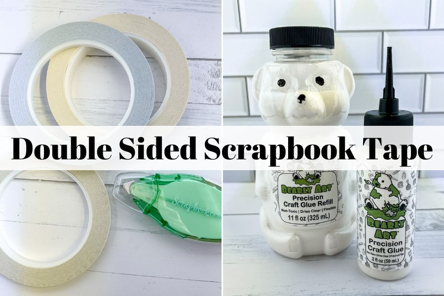 Double Sided Scrapbook Tape vs. Paper Glue: Which Is More Durable? 