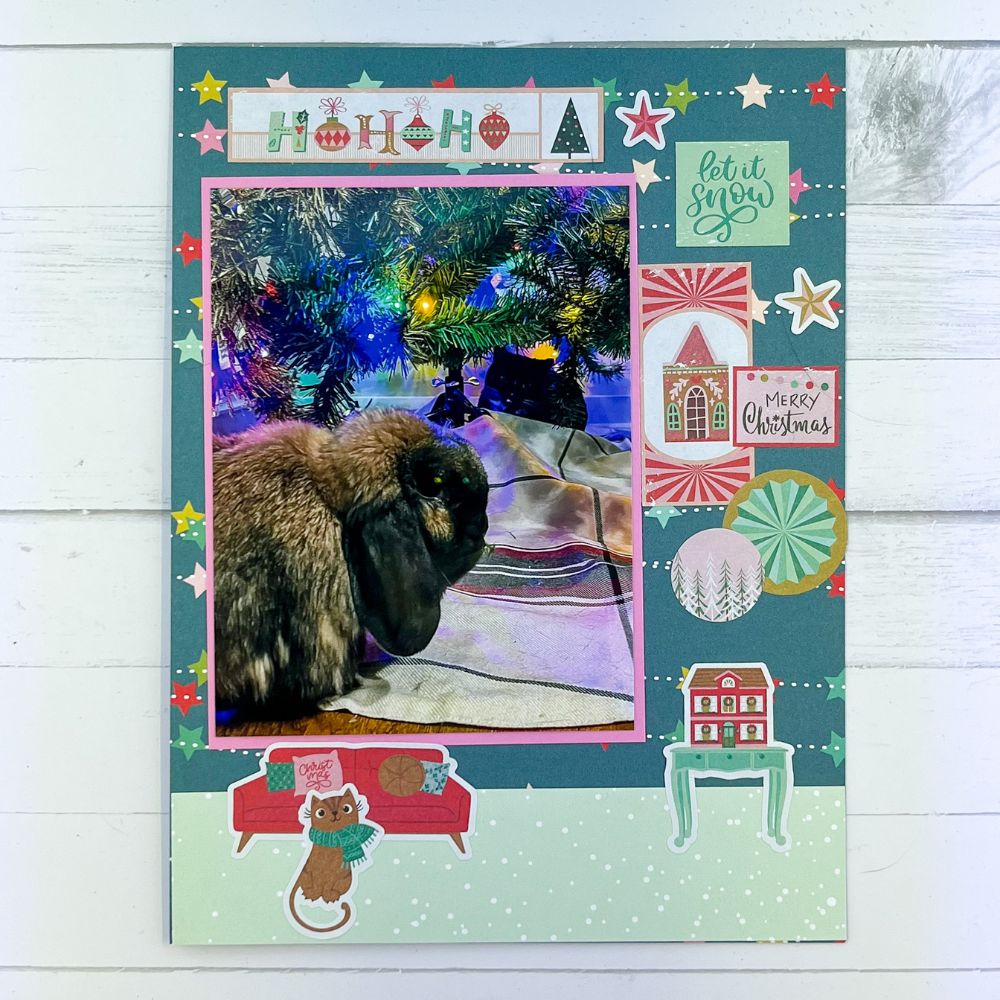 Christmas tree scrapbook ideas