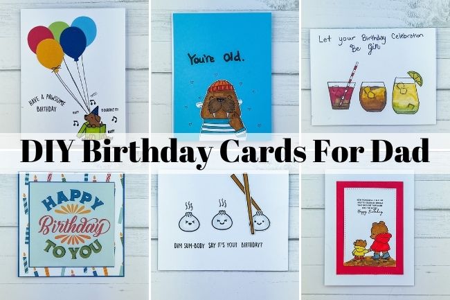 diy birthday cards for dad