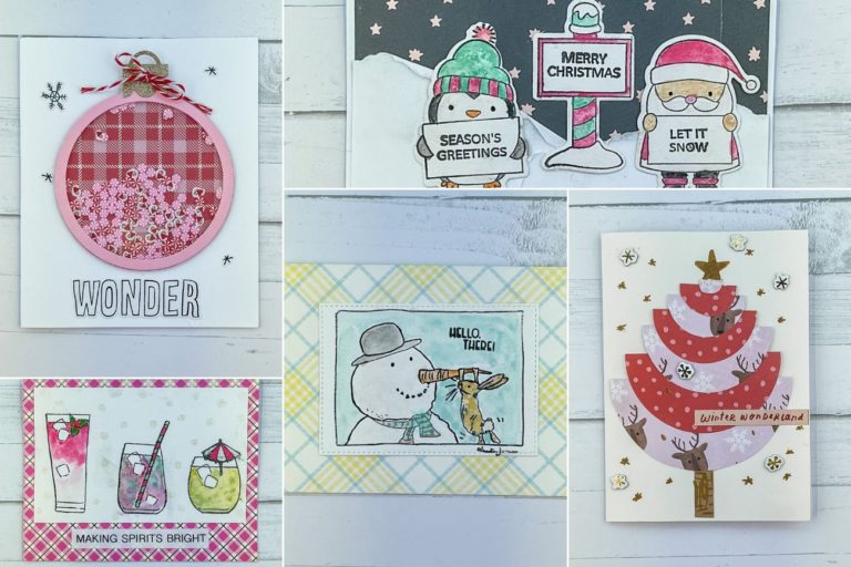 handmade christmas cards using dies