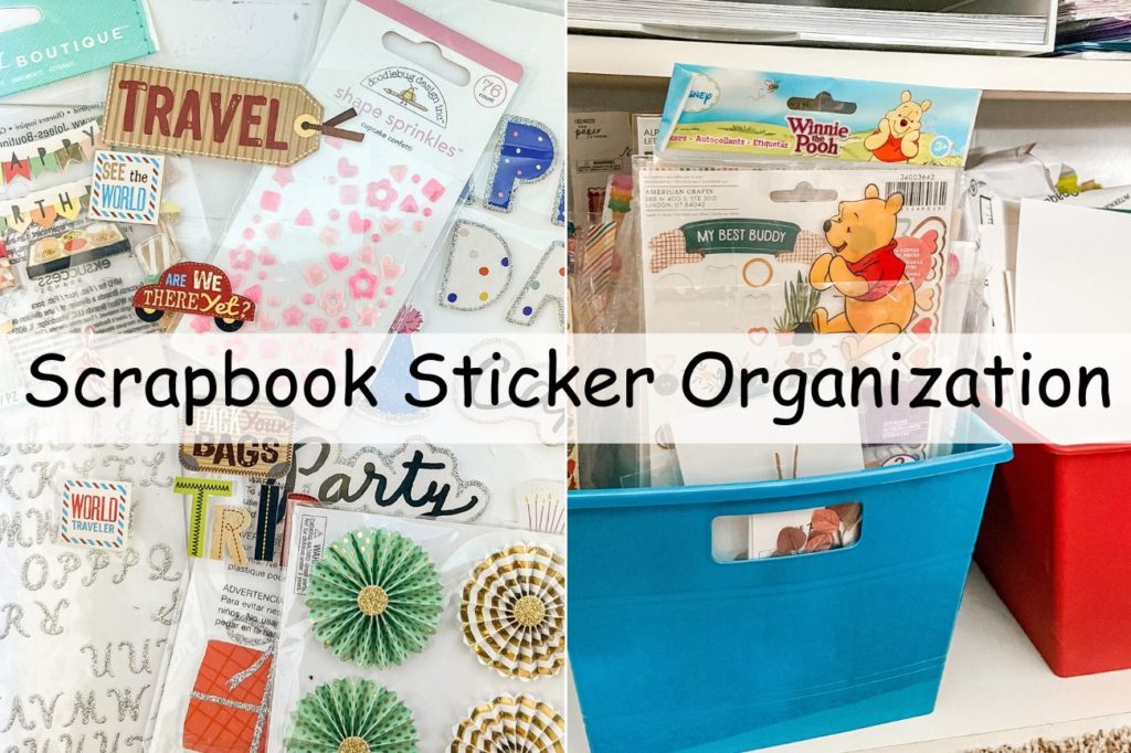 Scrapbook Sticker Organization Hack That Will Blow Your Mind 