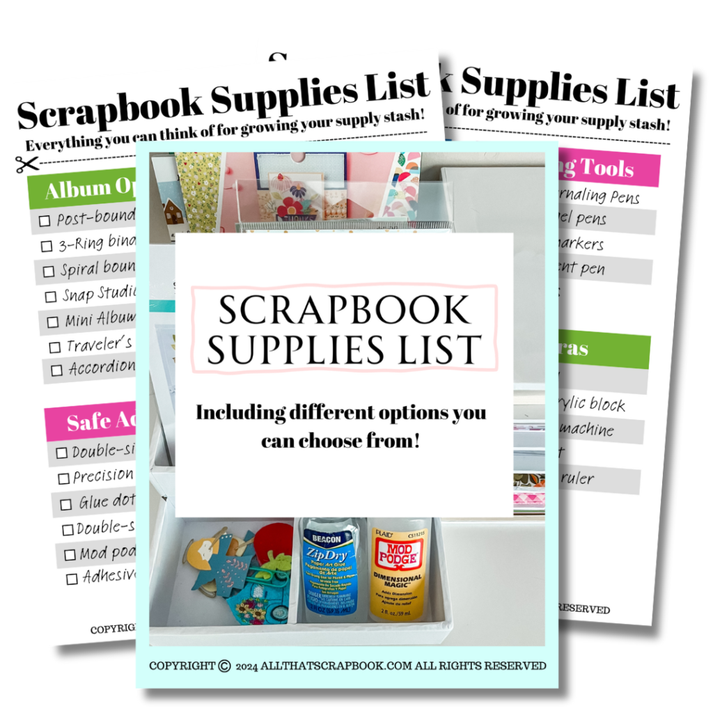 Two NEW Scrapbooking Albums And Coordinated Supplies - Family and
