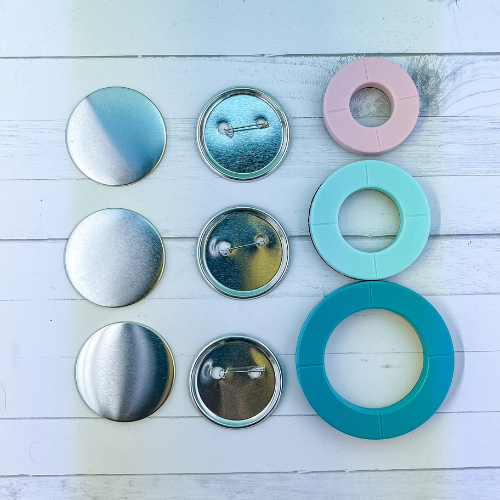 blank button pins