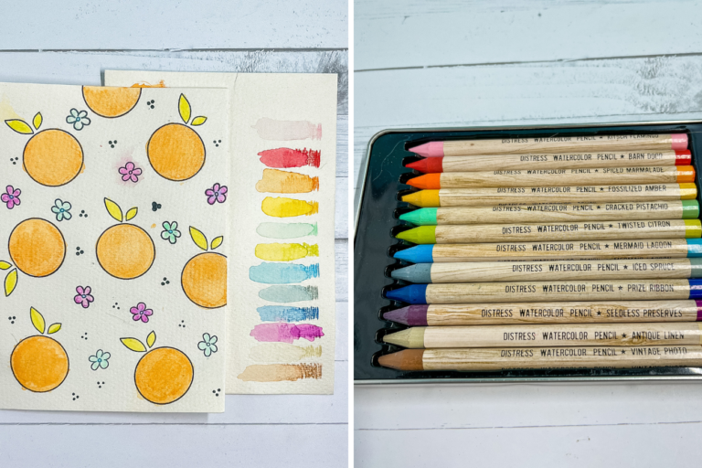 how to use watercolor pencils