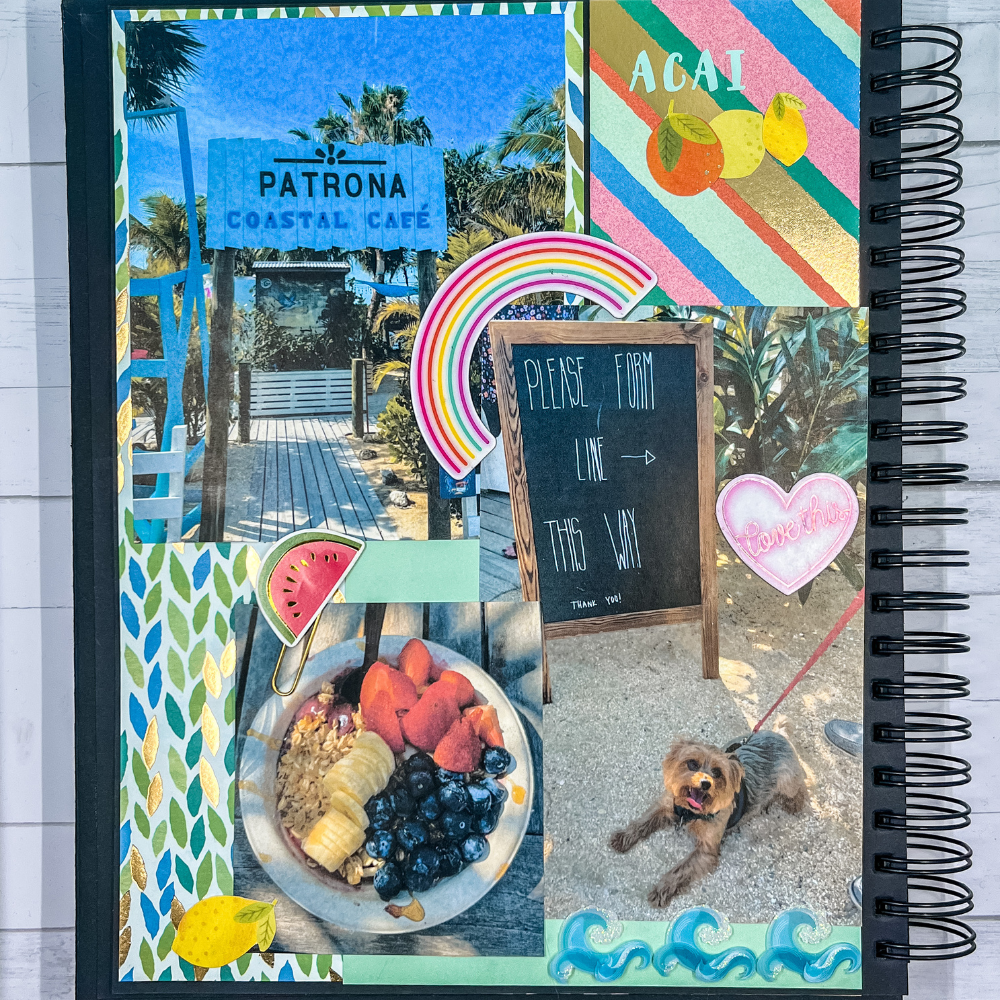 scrapbooking pages examples
