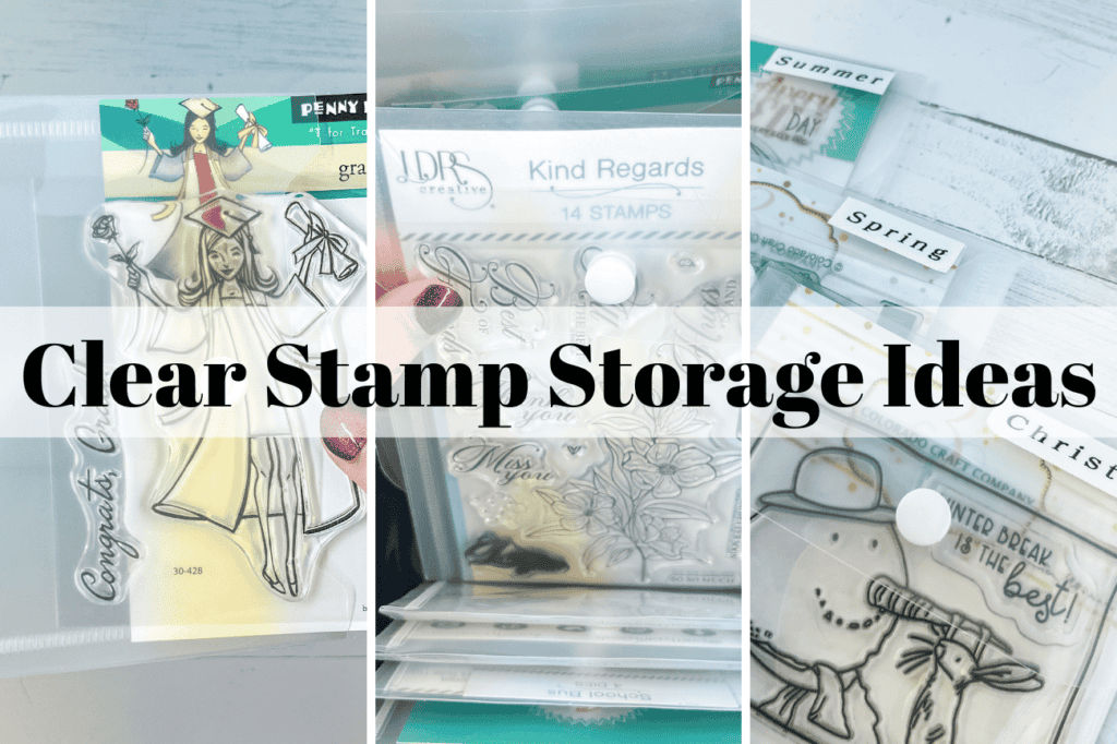 clear stamp storage ideas