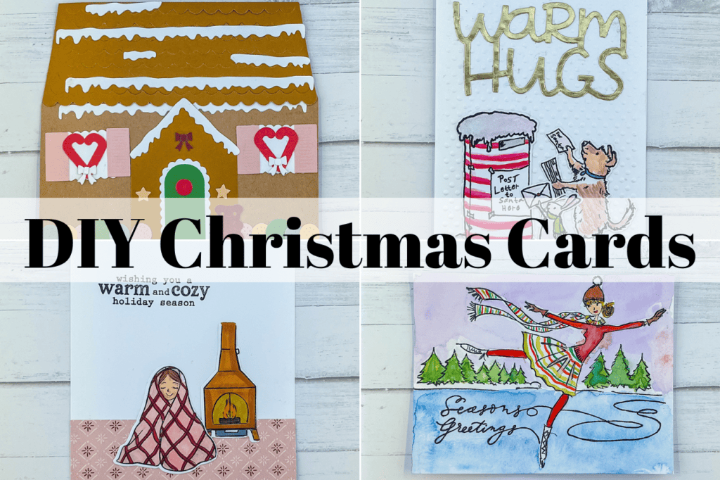 DIY Christmas greeting cards