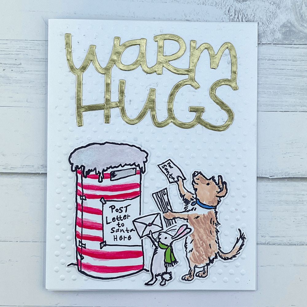 christmas card ideas with dog