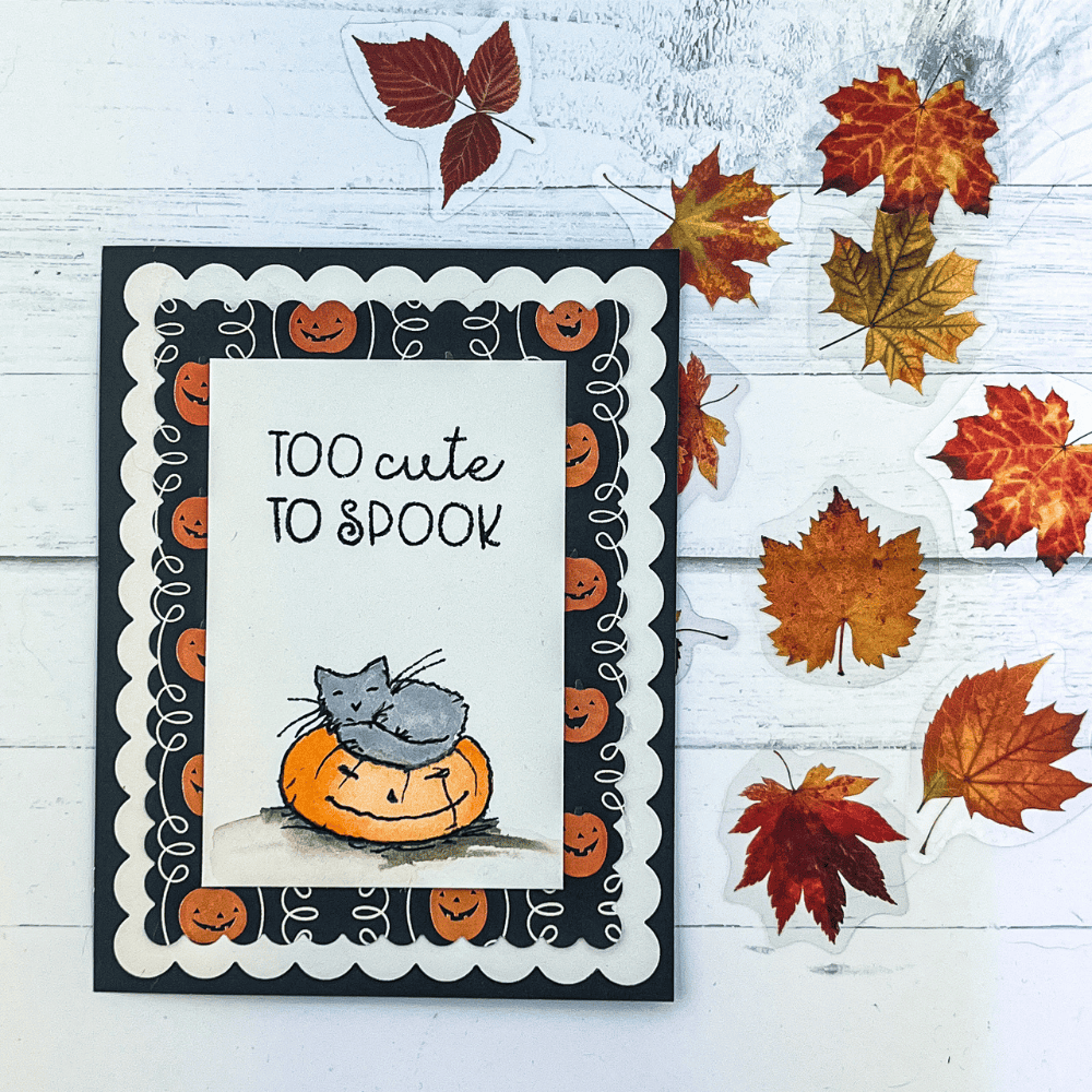 diy halloween card