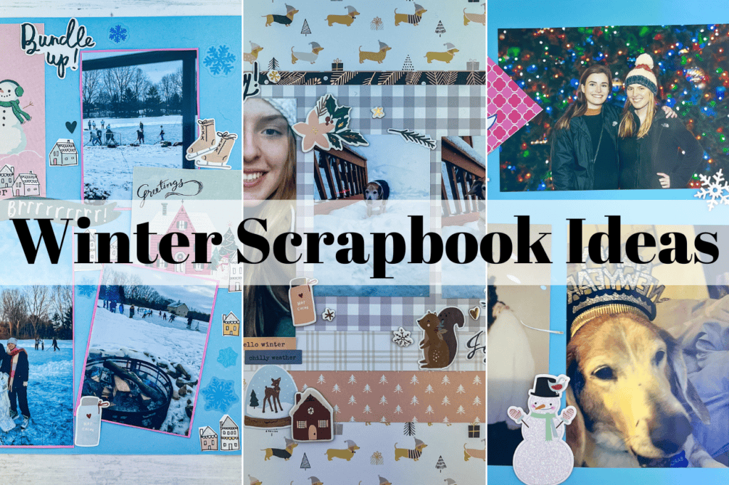 Winter scrapbook ideas