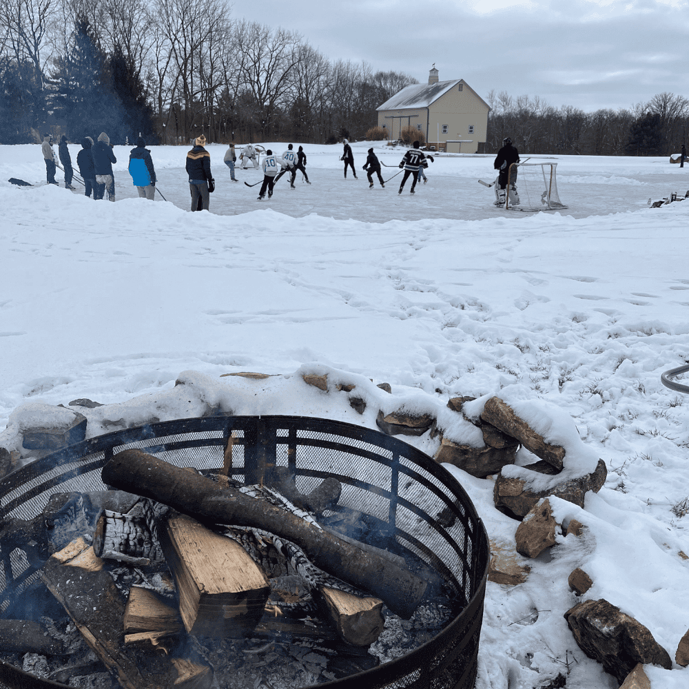 pond hockey scrapbook ideas