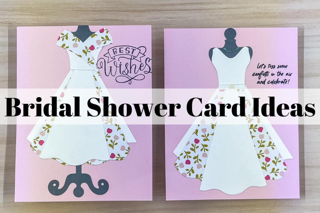 handmade bridal shower card ideas