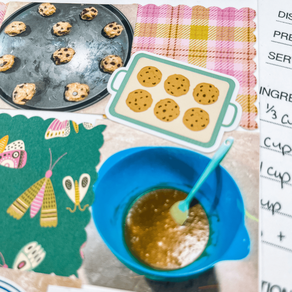 scrapbook recipe oatmeal cookies