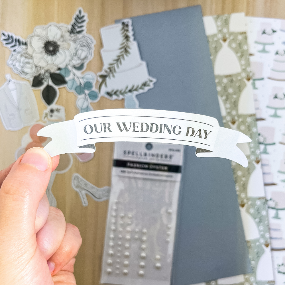 bridesmaid scrapbook for bride