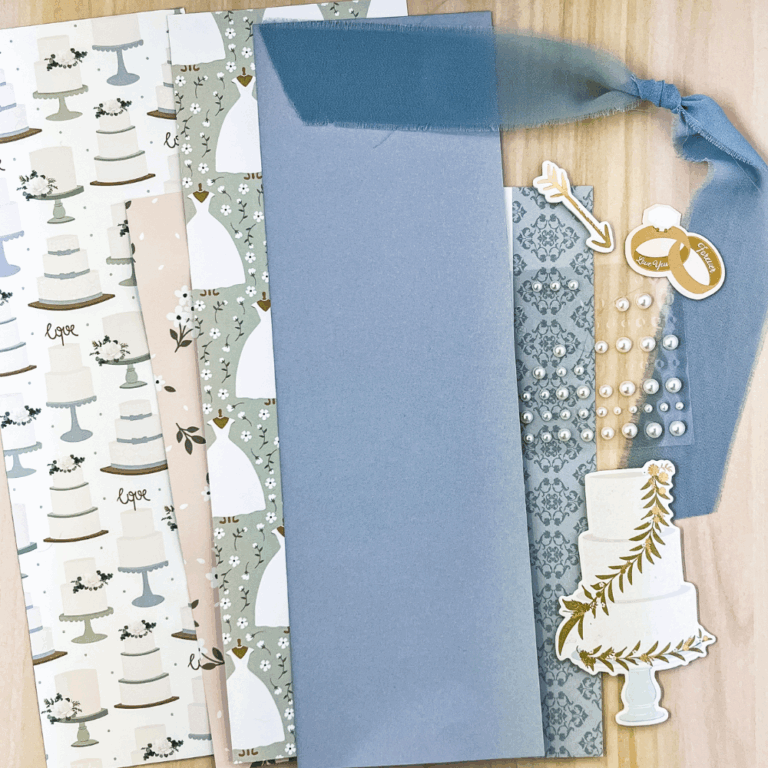scrapbook for bride