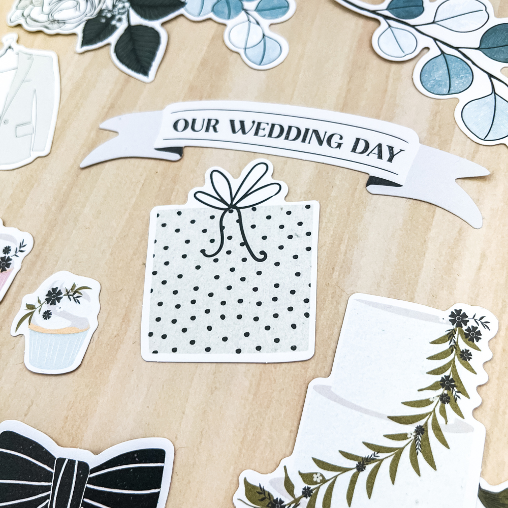 wedding scrapbook stickers