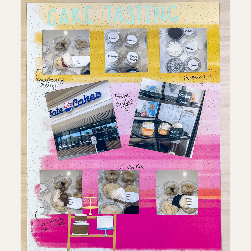 cake scrapbook