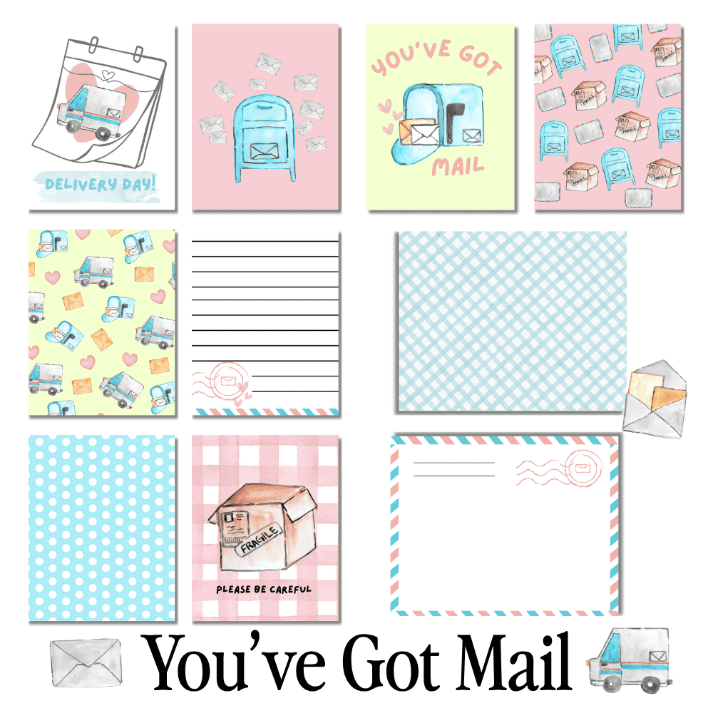 mail journal cards