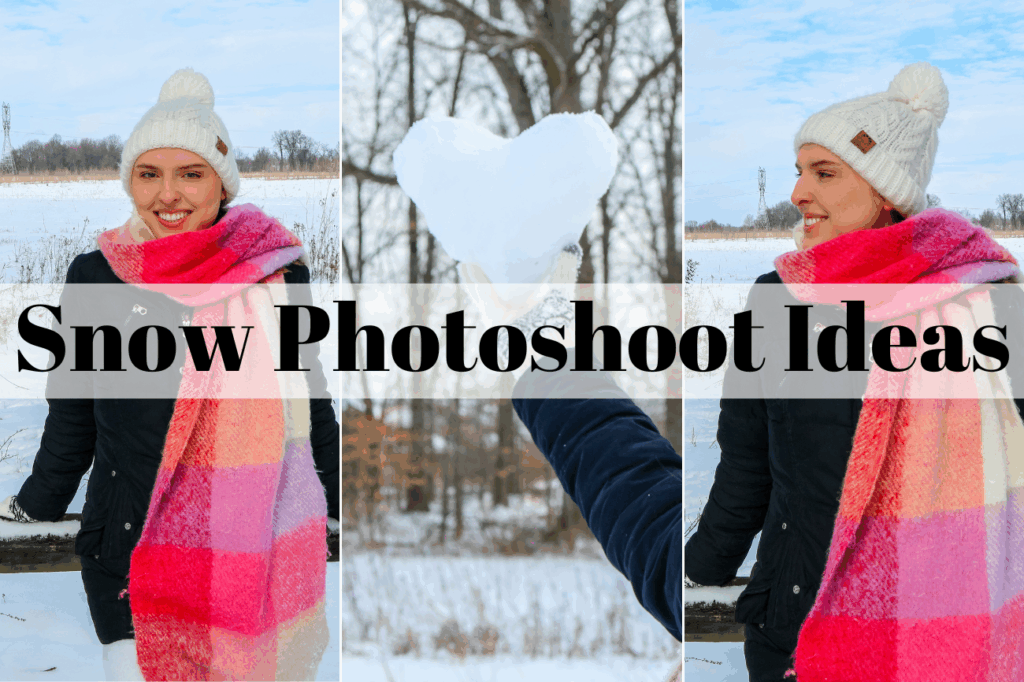 snow photoshoot ideas