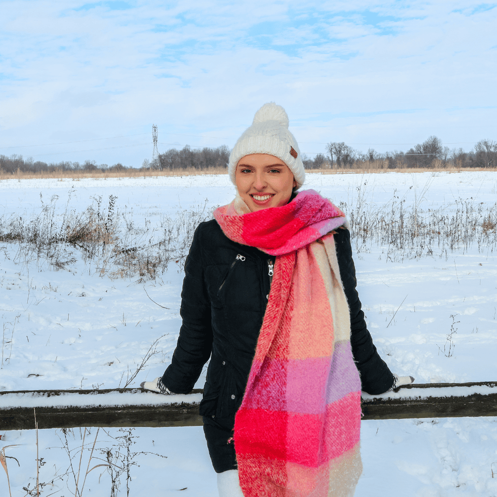 snow photoshoot ideas portrait