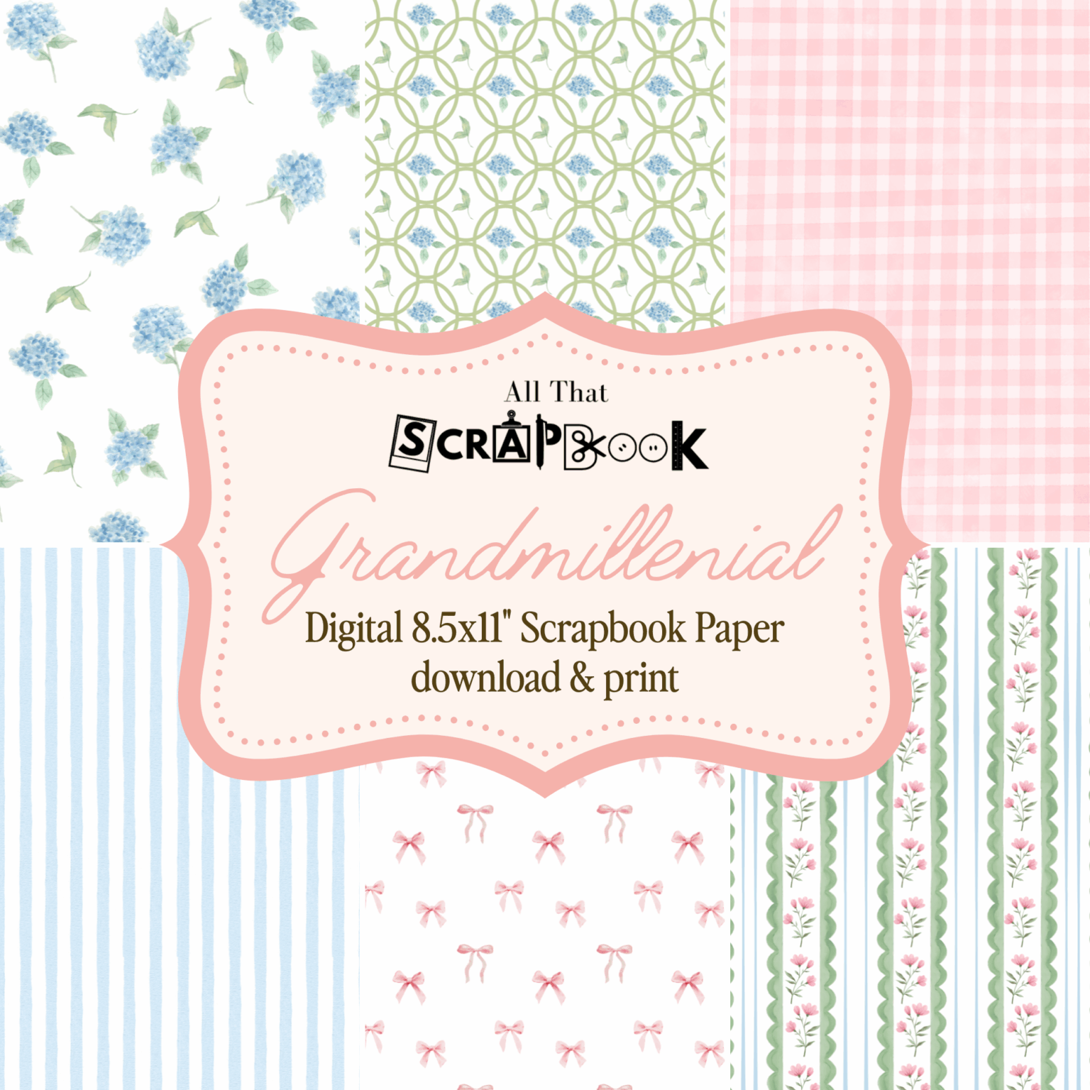 Free Printable Scrapbook Paper