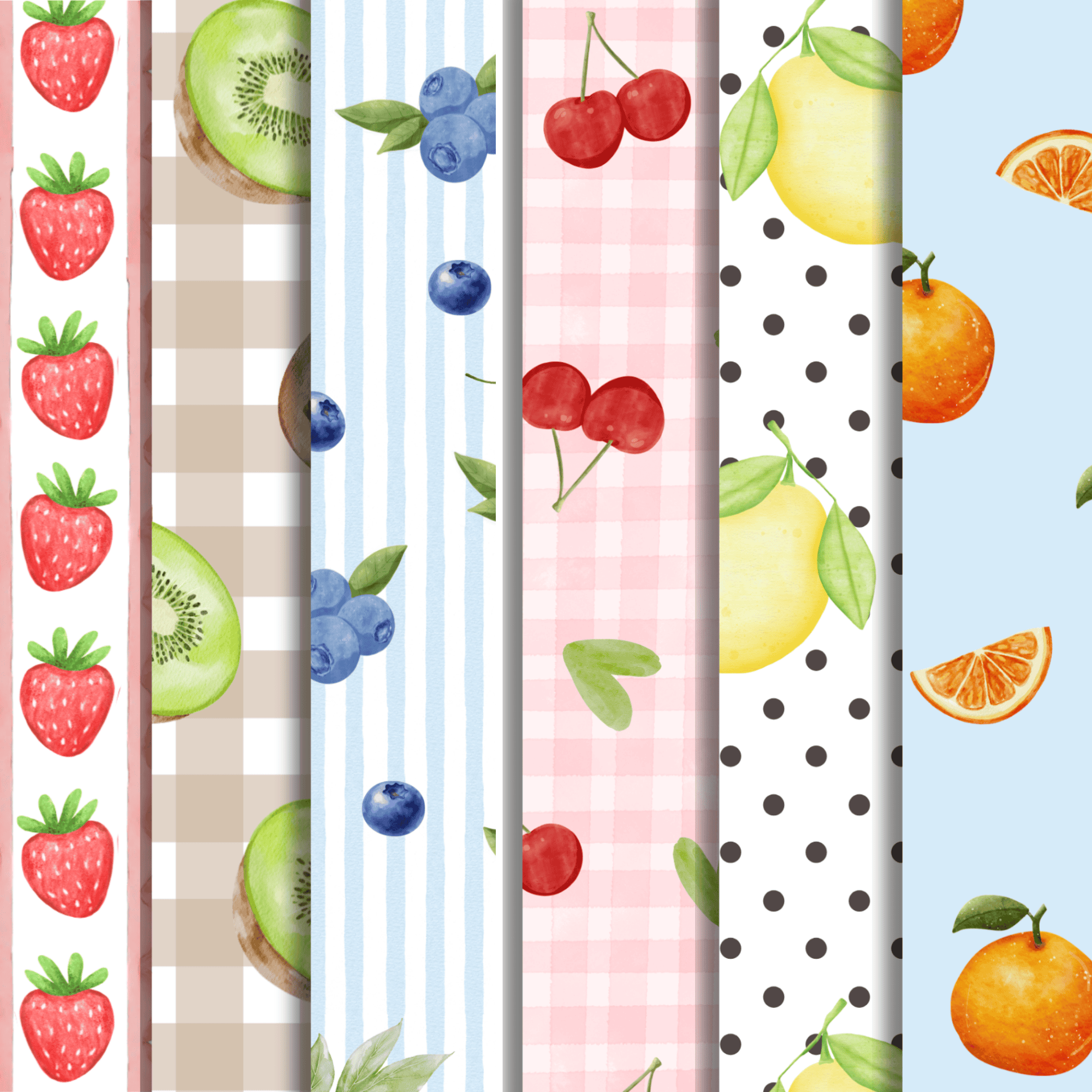 FREE FRUIT THEMED DIGITAL PAPER