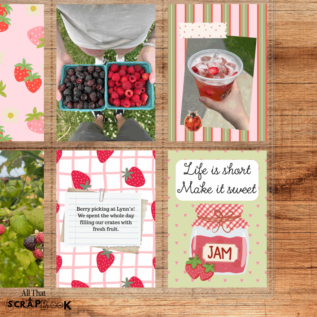 free strawberry printables